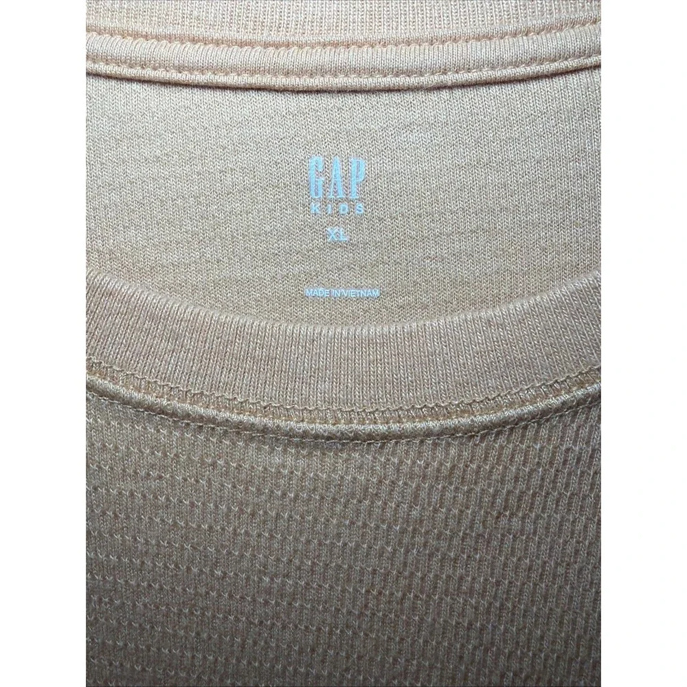 Gap Kids Boy’s Long Sleeve Top Orange Ombre Size XL (12-13)‎